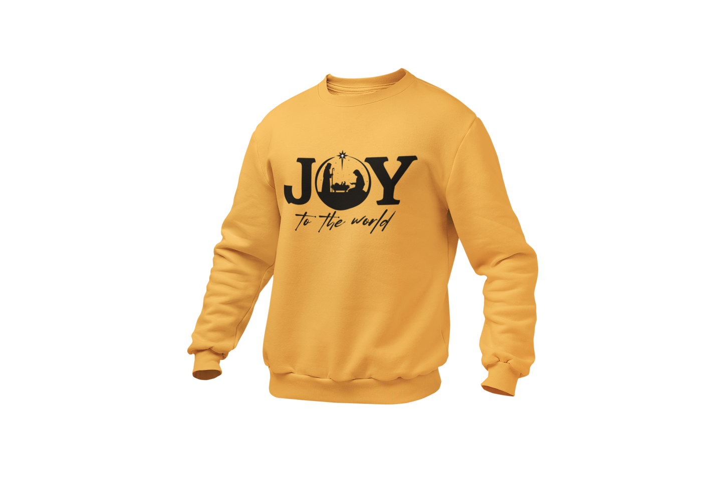 "JOY TO THE WORLD" (BLACK) SIGNATURE HOLIDAY DESIGN
