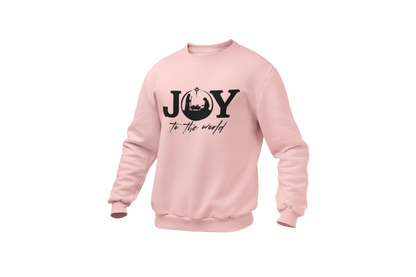 "JOY TO THE WORLD" (BLACK) SIGNATURE HOLIDAY DESIGN