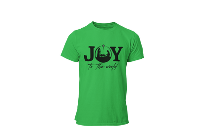 "JOY TO THE WORLD" (BLACK) SIGNATURE HOLIDAY DESIGN
