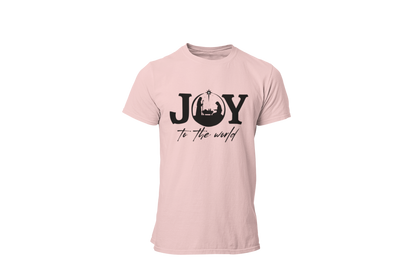 "JOY TO THE WORLD" (BLACK) SIGNATURE HOLIDAY DESIGN