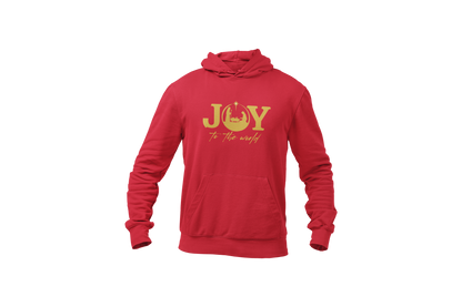 "JOY TO THE WORLD" (GOLD) SIGNATURE HOLIDAY DESIGN