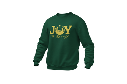 "JOY TO THE WORLD" (GOLD) SIGNATURE HOLIDAY DESIGN