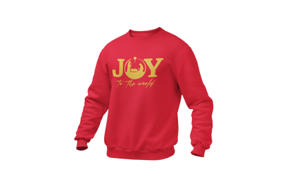 "JOY TO THE WORLD" (GOLD) SIGNATURE HOLIDAY DESIGN