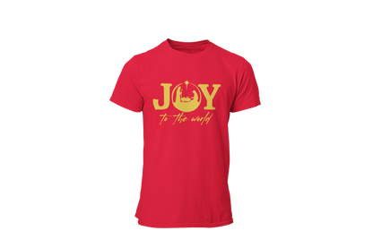 "JOY TO THE WORLD" (GOLD) SIGNATURE HOLIDAY DESIGN