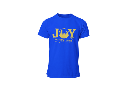 "JOY TO THE WORLD" (GOLD) SIGNATURE HOLIDAY DESIGN