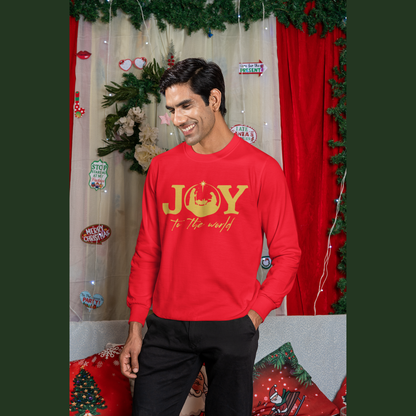 "JOY TO THE WORLD" (GOLD) SIGNATURE HOLIDAY DESIGN