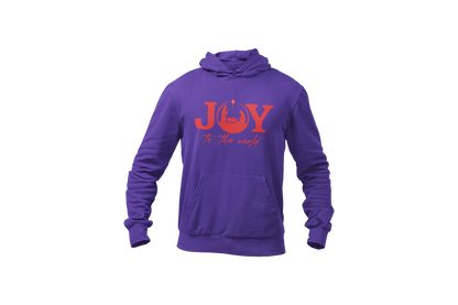 "JOY TO THE WORLD" (RED) SIGNATURE HOLIDAY DESIGN