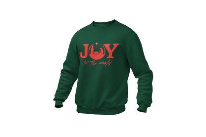 "JOY TO THE WORLD" (RED) SIGNATURE HOLIDAY DESIGN