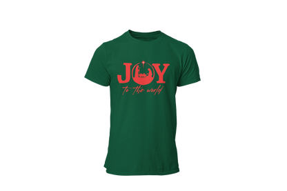 "JOY TO THE WORLD" (RED) SIGNATURE HOLIDAY DESIGN