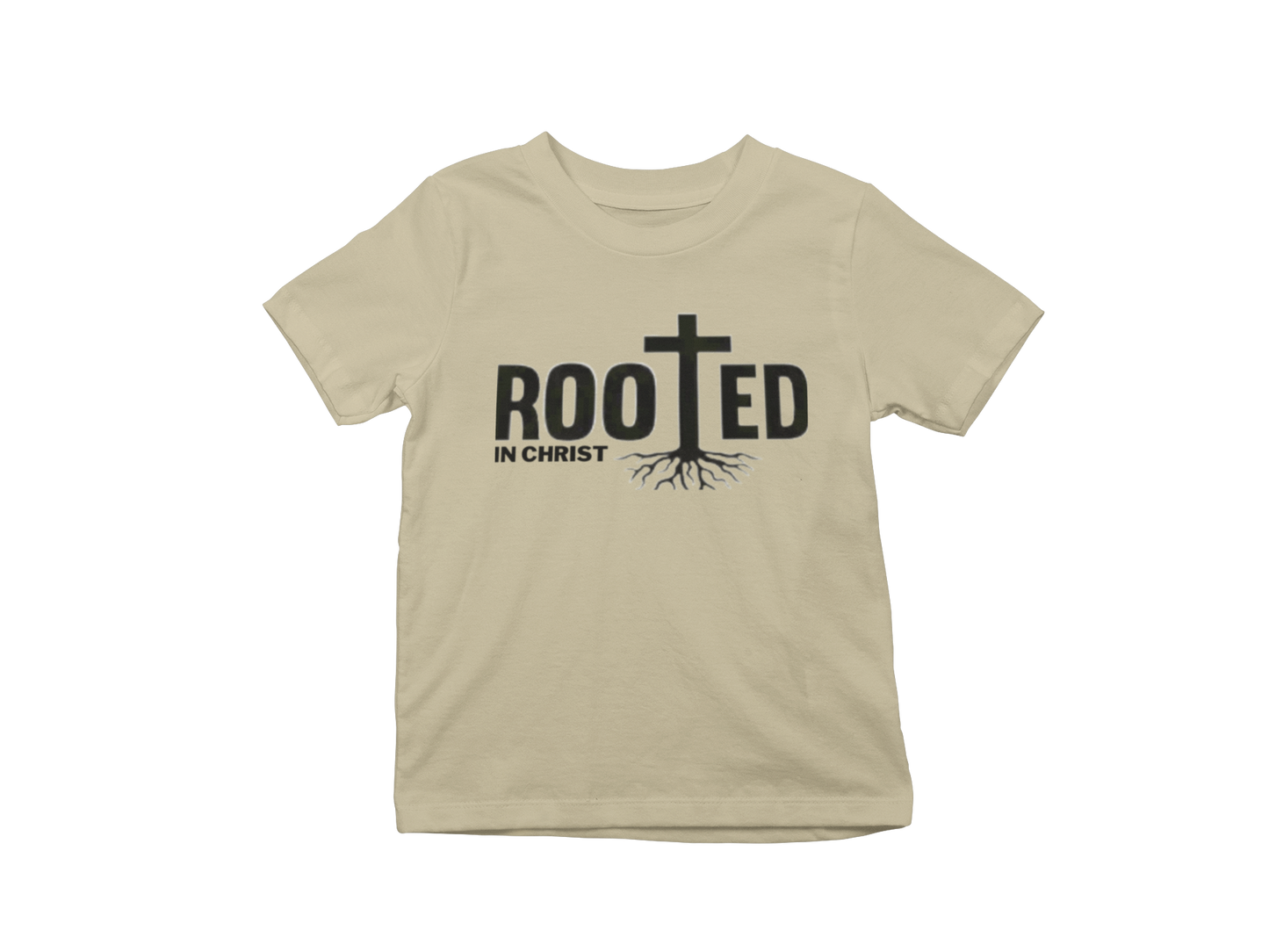 "ROOTED IN CHRIST" GRAPHIC PRINT