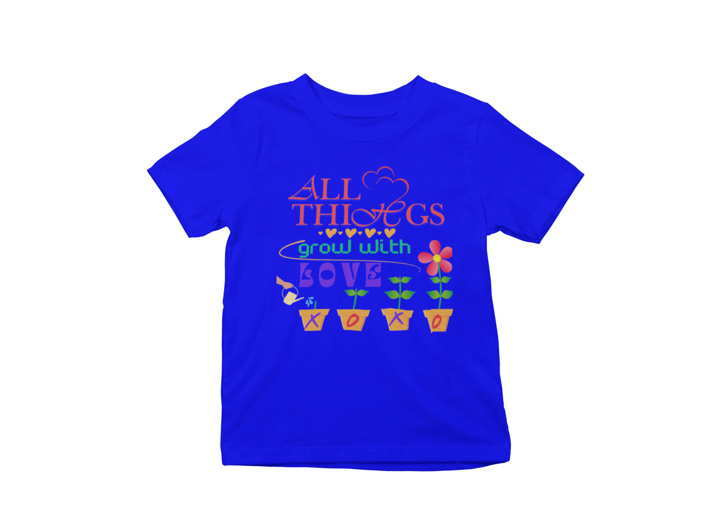 "ALL THING GROW WITH LOVE" CUSTOM GRAPHIC DESIGN