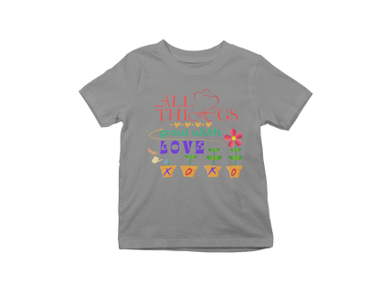 "ALL THING GROW WITH LOVE" CUSTOM GRAPHIC DESIGN