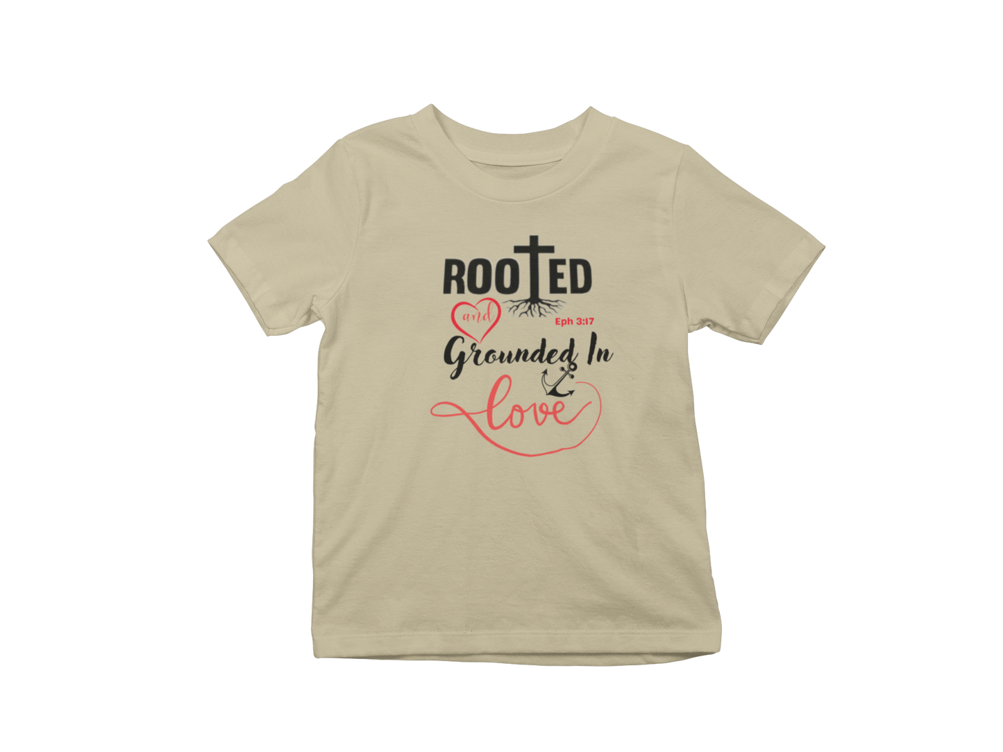 "ROOTED N GROUNDED IN LOVE" CUSTOM GRAPHIC DESIGN