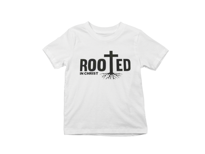 "ROOTED IN CHRIST" GRAPHIC PRINT