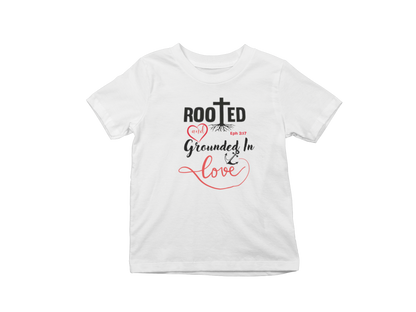 "ROOTED N GROUNDED IN LOVE" CUSTOM GRAPHIC DESIGN