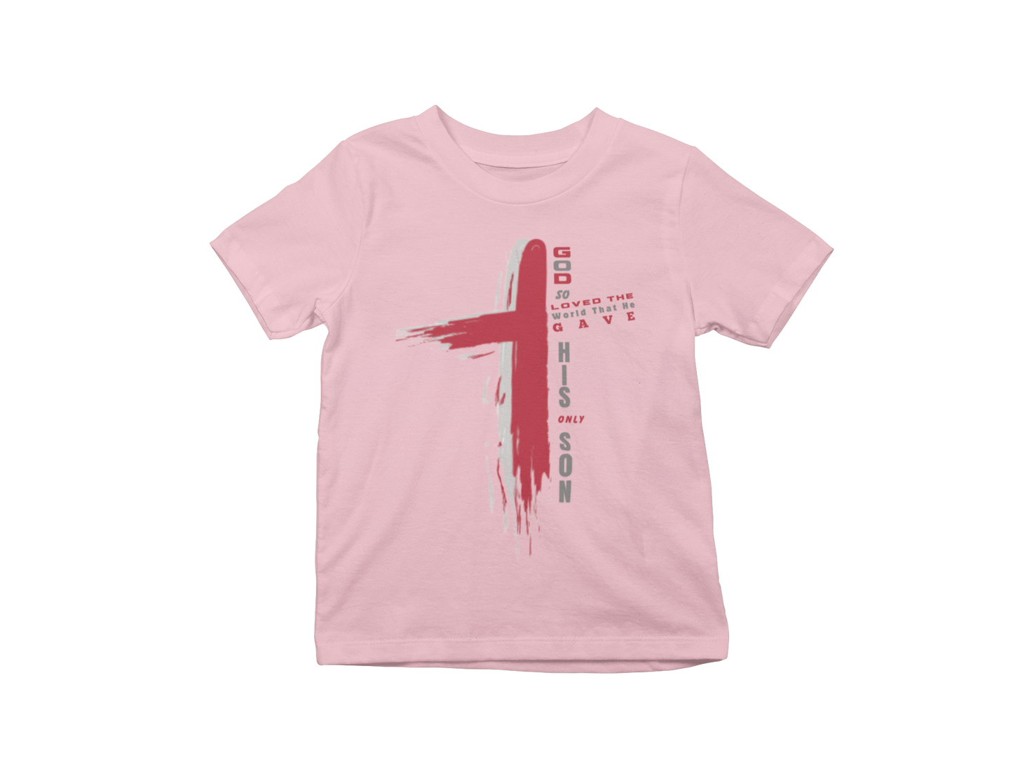 "GOD SO LOVED CROSS" CUSTOM GRAPHIC DESIGN