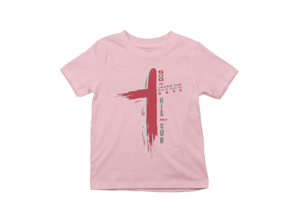 "GOD SO LOVED CROSS" CUSTOM GRAPHIC DESIGN