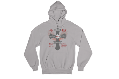 "KING OF KINGS LORD OF LORDS CROSS" SIGNATURE CUSTOM HOODIE