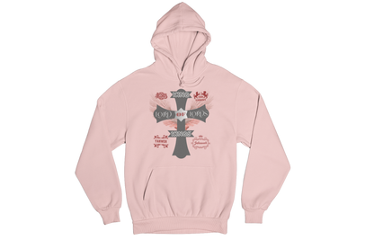 "KING OF KINGS LORD OF LORDS CROSS" SIGNATURE CUSTOM HOODIE