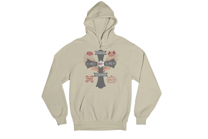 "KING OF KINGS LORD OF LORDS CROSS" SIGNATURE CUSTOM HOODIE