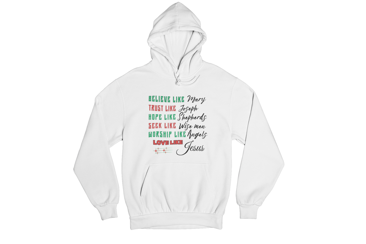 "LOVE LIKE JESUS"  SIGNATURE HOLIDAY DESIGN