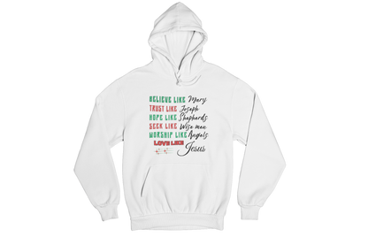 "LOVE LIKE JESUS"  SIGNATURE HOLIDAY DESIGN