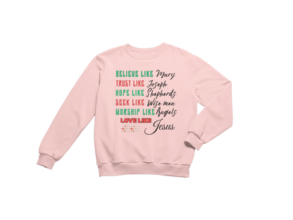 "LOVE LIKE JESUS"  SIGNATURE HOLIDAY DESIGN