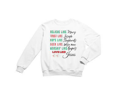"LOVE LIKE JESUS"  SIGNATURE HOLIDAY DESIGN