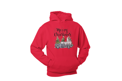 "MERRY CHRISTMAS GNOMES ELVES TRUCK " SIGNATURE HOLIDAY DESIGN