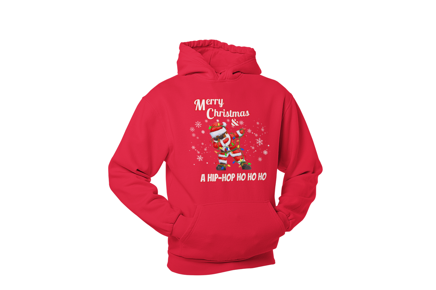 "MERRY CHRISTMAS & A HIP-HOP HO HO HO  SIGNATURE HOLIDAY KIDS DESIGN