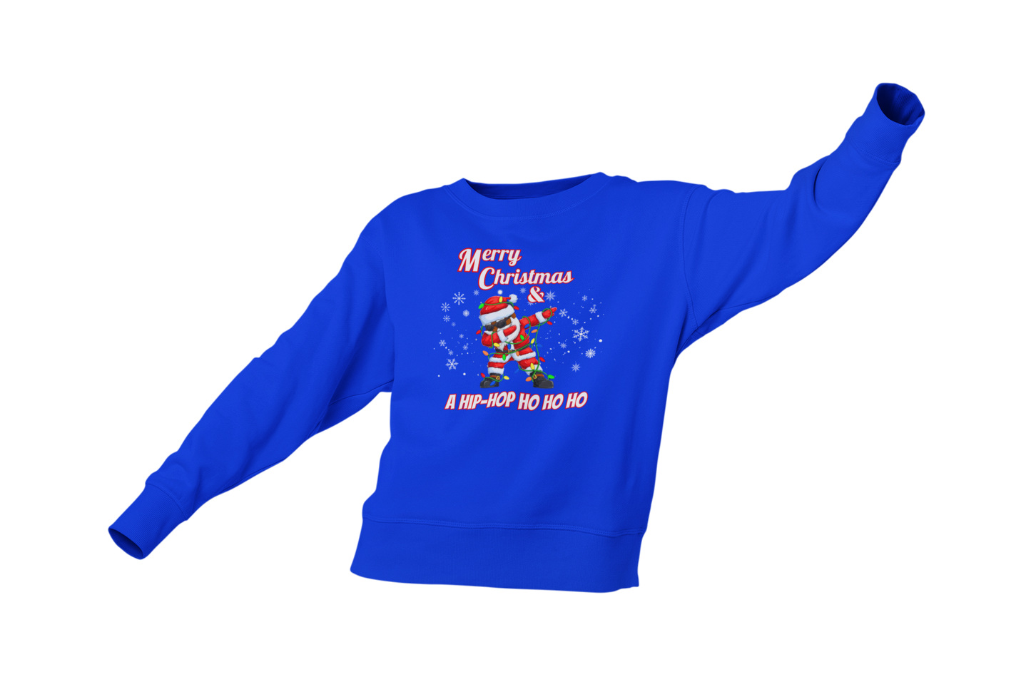 "MERRY CHRISTMAS & A HIP-HOP HO HO HO  SIGNATURE HOLIDAY KIDS DESIGN