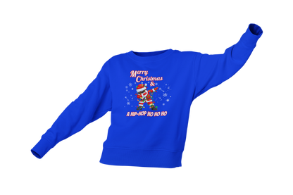 "MERRY CHRISTMAS & A HIP-HOP HO HO HO  SIGNATURE HOLIDAY KIDS DESIGN