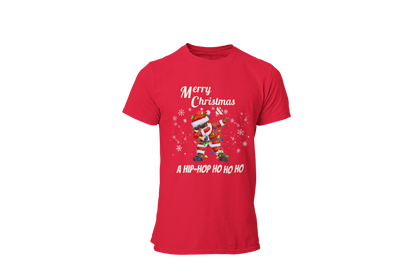 "MERRY CHRISTMAS & A HIP-HOP HO HO HO  SIGNATURE HOLIDAY KIDS DESIGN