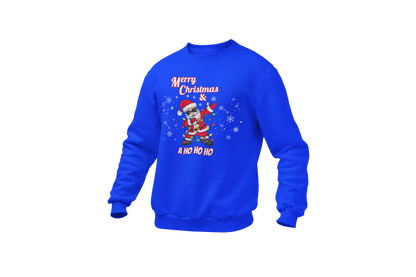 "MERRY CHRISTMAS & A HO HO HO  SIGNATURE HOLIDAY KIDS DESIGN