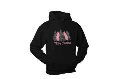 "MERRY CHRISTMAS YES PINK AND BLACK " SIGNATURE HOLIDAY DESIGN