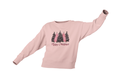 "MERRY CHRISTMAS YES PINK AND BLACK " SIGNATURE HOLIDAY DESIGN