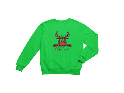 MERRY CHRISTMAS - RED NOSE RENDEER" SIGNATURE HOLIDAY DESIGN