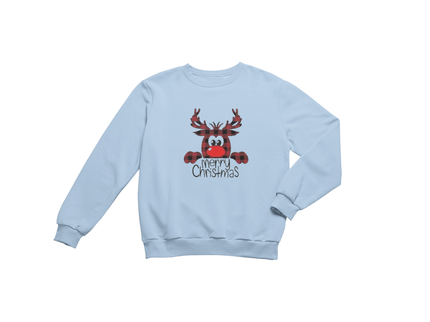 MERRY CHRISTMAS - RED NOSE RENDEER" SIGNATURE HOLIDAY DESIGN