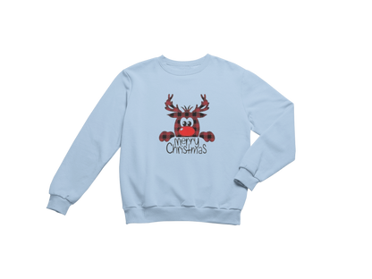 MERRY CHRISTMAS - RED NOSE RENDEER" SIGNATURE HOLIDAY DESIGN
