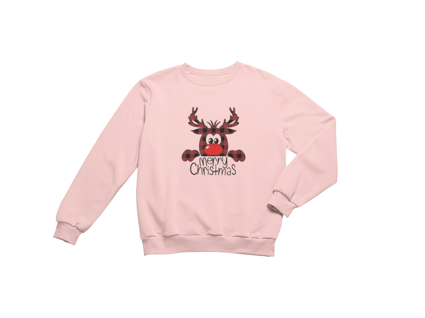 MERRY CHRISTMAS - RED NOSE RENDEER" SIGNATURE HOLIDAY DESIGN