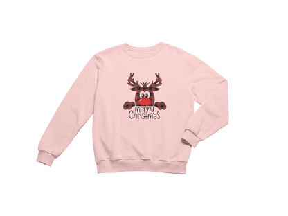 MERRY CHRISTMAS - RED NOSE RENDEER" SIGNATURE HOLIDAY DESIGN