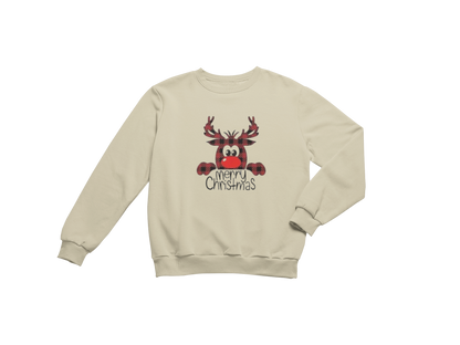 MERRY CHRISTMAS - RED NOSE RENDEER" SIGNATURE HOLIDAY DESIGN