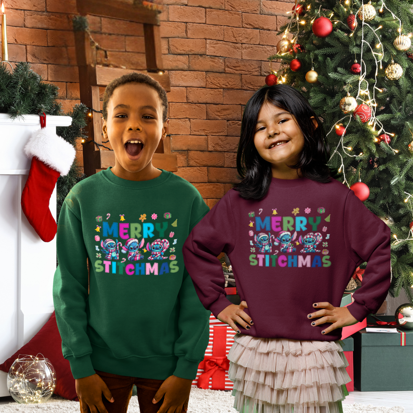 MERRY STITCHMAS" SIGNATURE HOLIDAY DESIGN