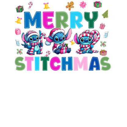 MERRY STITCHMAS" SIGNATURE HOLIDAY DESIGN