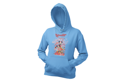 " MICKEY & THE GANG - HAPPY VALENTINE DAY " - VALENTINE'S GRAPHIC DESIGN