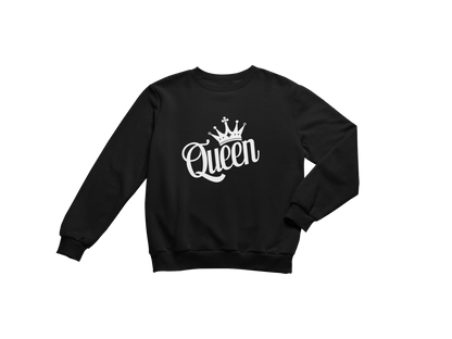 "QUEEN CROWN" GRAPHIC PRINT