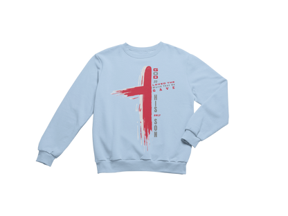 "GOD SO LOVED CROSS" CUSTOM GRAPHIC DESIGN