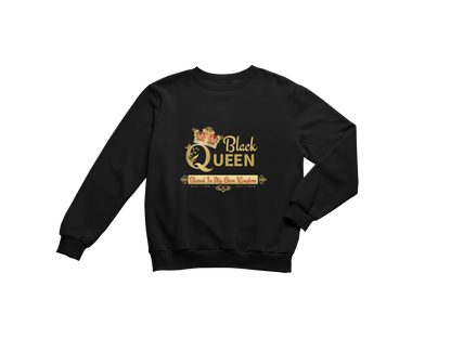 "BLACK QUEEN , BLESSED IN MY OWN KINGDOM" SIGNATURE CUSTOM DESIGN