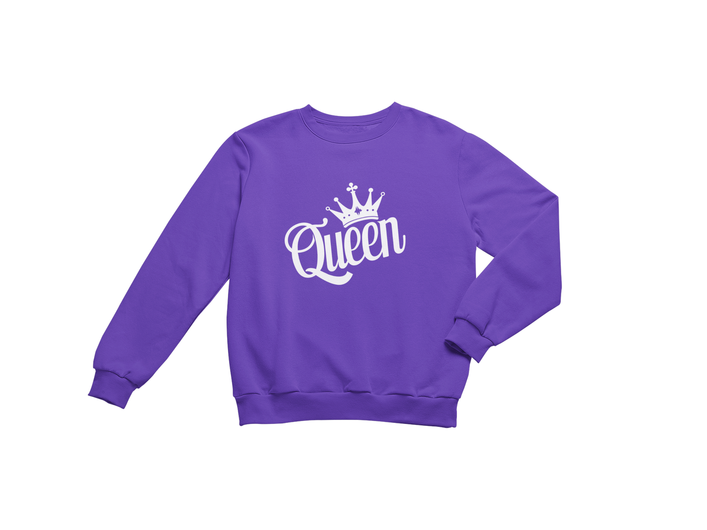 "QUEEN CROWN" GRAPHIC PRINT