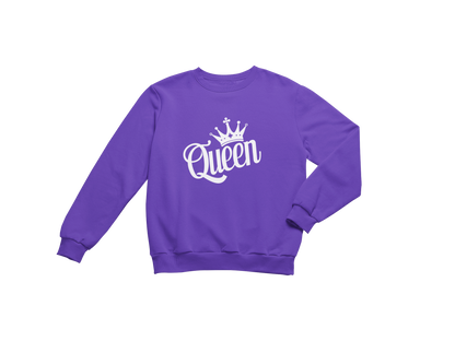 "QUEEN CROWN" GRAPHIC PRINT